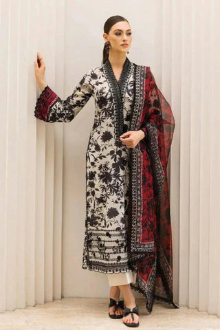 KARANDI 3PC PRINTED SHIRT WITH KARANDI PRINTED DUAPTTA-816