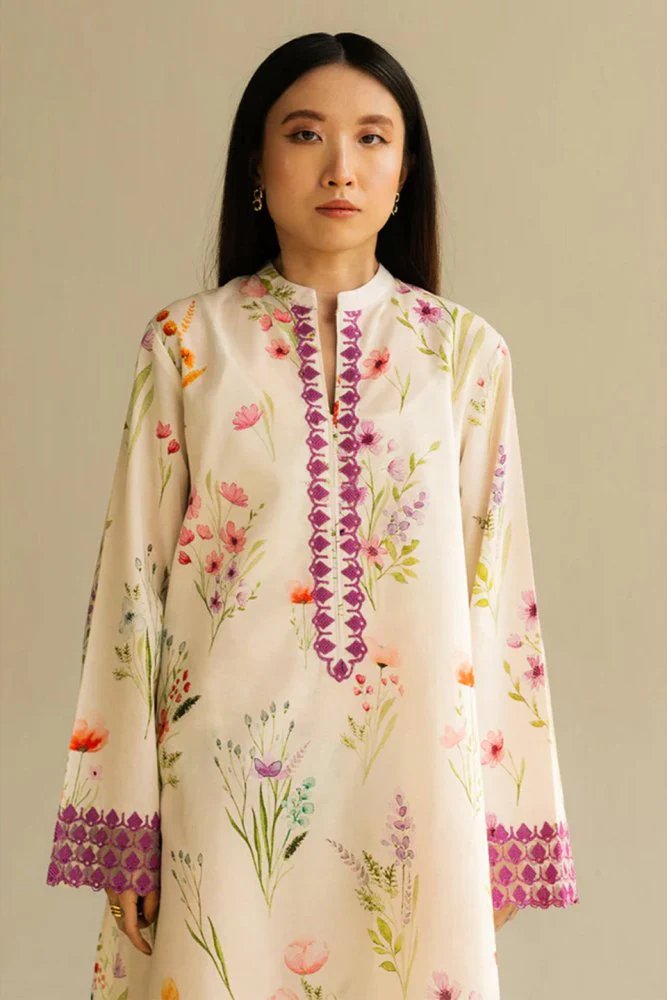 Lawn - 2PC Printed -1536