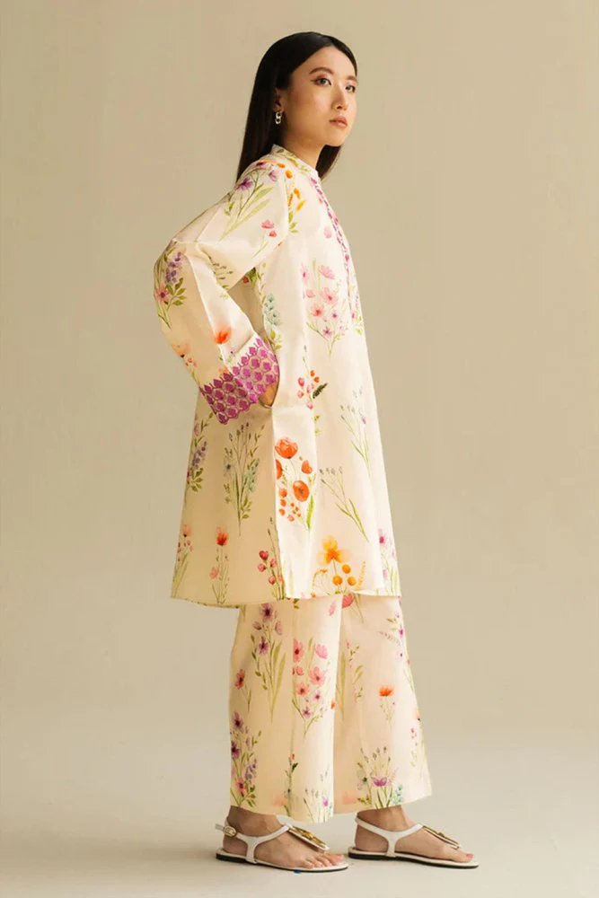 Lawn - 2PC Printed -1536