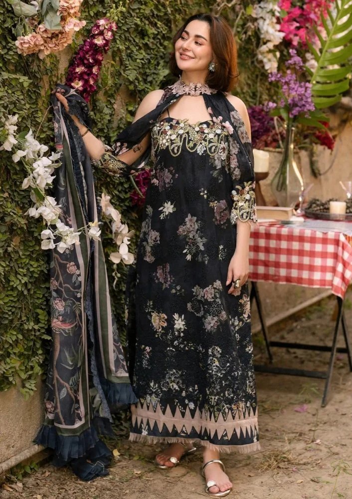 KHADDAR-3PC WITH KHADDAR PRINTED SHIRT & TROUSER-930