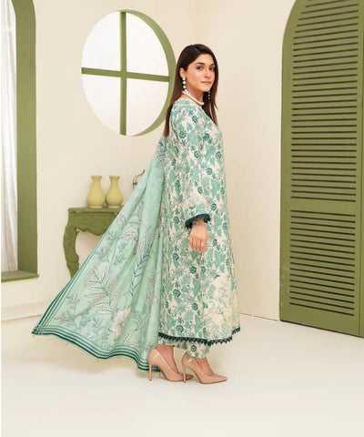 KHADDAR 3PC WITH KHADDAR PRINTED SHIRT & TROUSER-906