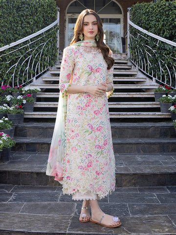 KHADDAR-3PC WITH KHADDAR PRINTED SHIRT & TROUSER-926